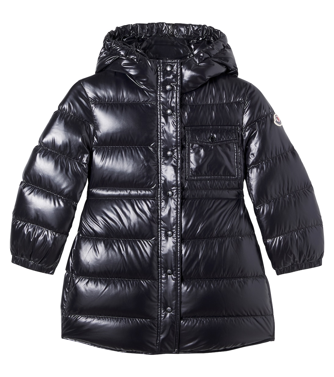 Дака пуховик Moncler Enfant, черный 
Дака пуховик Moncler Enfant, черный