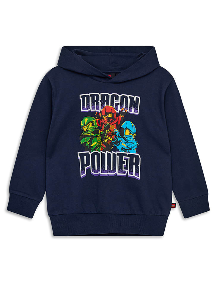 Пуловер с капюшоном LEGO, темно-синий
Пуловер с капюшоном LEGO, темно-синий