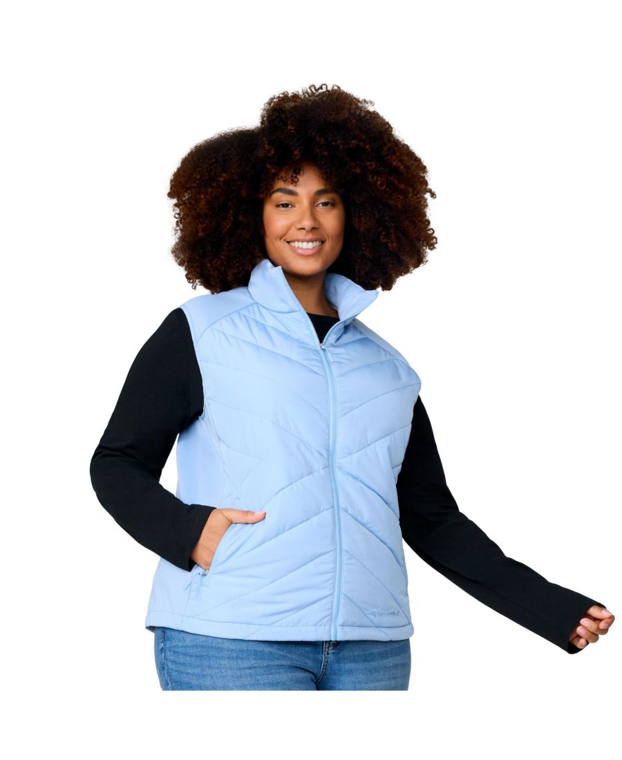 Стеганый гибридный жилет больших размеров Free Country, Cloud
Стеганый гибридный жилет больших размеров Free Country, Cloud