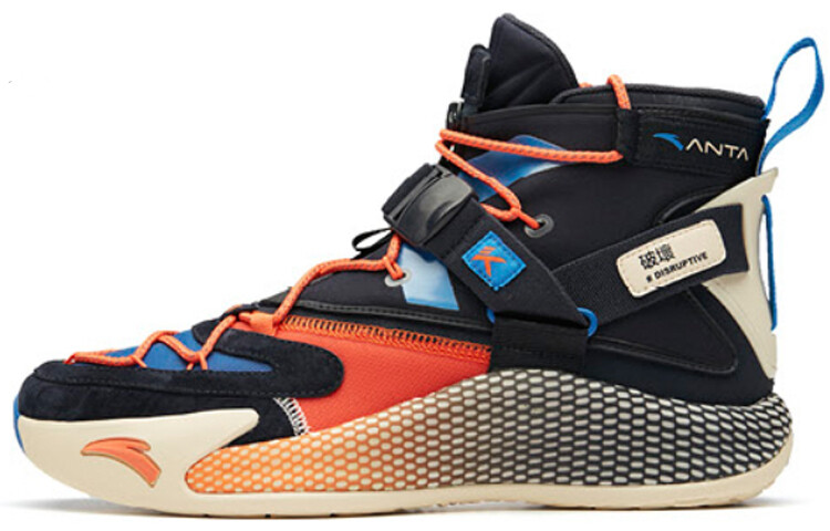 Баскетбольные кроссовки KT5 мужские высокие черные/белые/синие/оранжевые Anta
Баскетбольные кроссовки KT5 мужские высокие черные/белые/синие/оранжевые Anta