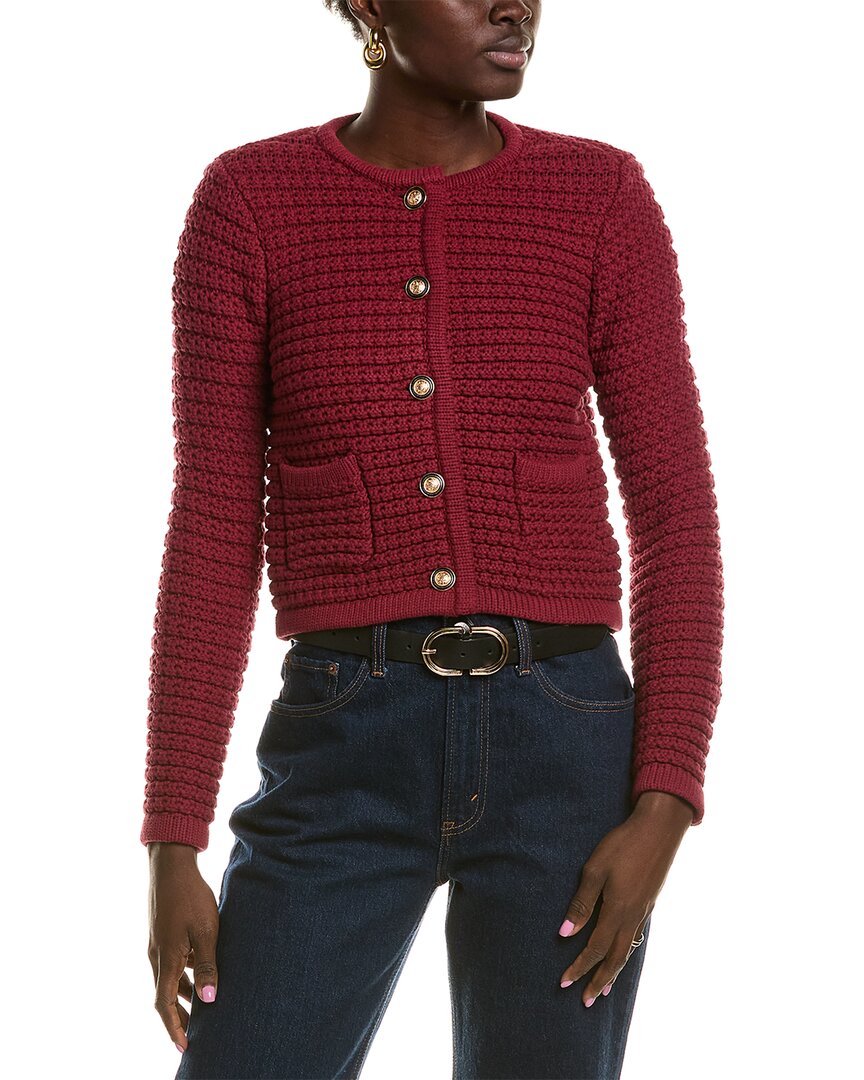 Уолтер Бейкер Дженис Кардиган Walter Baker, цвет burgundy
Уолтер Бейкер Дженис Кардиган Walter Baker, цвет burgundy
