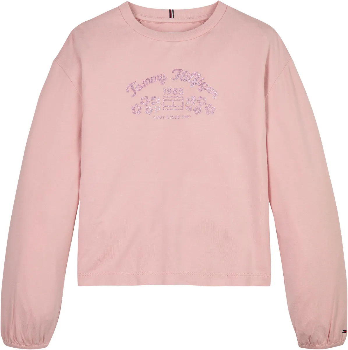 Рубашка Tommy Hilfiger с длинными рукавами "FLOWER GLITTER REG TEE LS", детская до 16 лет, с тисненым логотипом, цвет Soft Rose
Рубашка Tommy Hilfiger с длинными рукавами "FLOWER GLITTER REG TEE LS", детская до 16 лет, с тисненым логотипом, цвет Soft Rose