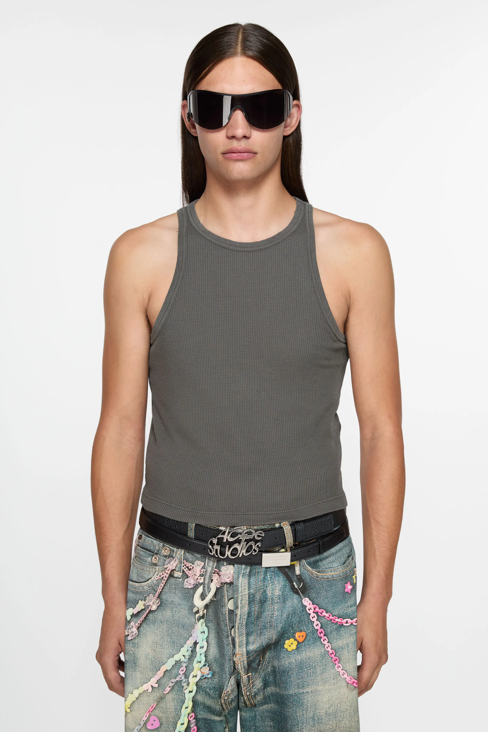 Майка - Приталенный унисекс крой Acne Studios, цвет Faded Grey
Майка - Приталенный унисекс крой Acne Studios, цвет Faded Grey