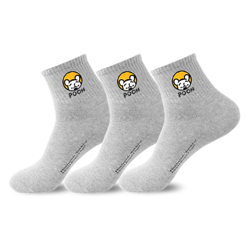 Набор из 3 пар носков Winnie The Pooh Series Mid Calf Disney, серый
Набор из 3 пар носков Winnie The Pooh Series Mid Calf Disney, серый