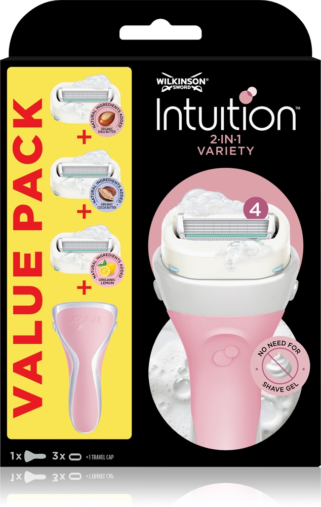 Набор для бритья Intuition Variety Edition для женщин Wilkinson Sword
Набор для бритья Intuition Variety Edition для женщин Wilkinson Sword