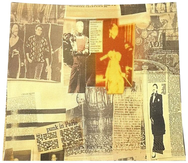 Мини-юбка из хлопка в рубчик от Jean Paul Gaultier с принтом, желтый
Мини-юбка из хлопка в рубчик от Jean Paul Gaultier с принтом, желтый