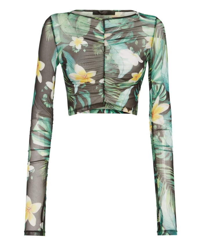 Гавайская футболка с круглым вырезом Philipp Plein, зеленый
Гавайская футболка с круглым вырезом Philipp Plein, зеленый