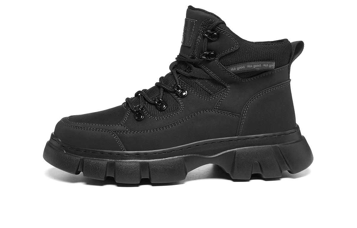 HLA Ботинки Martin мужские, черно-желтые
HLA Ботинки Martin мужские, черно-желтые