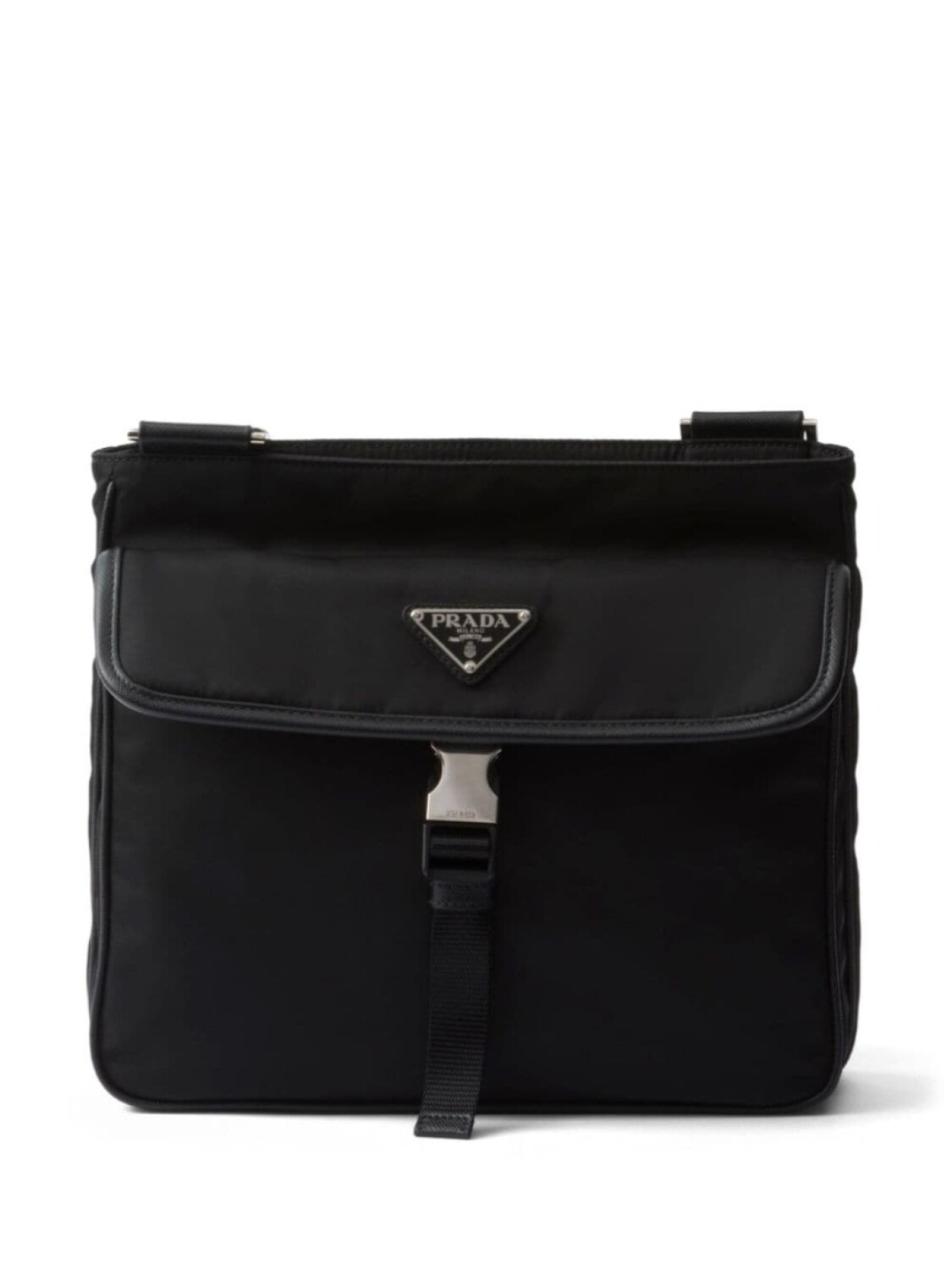 Prada сумка через плечо Safiano, черный
Prada сумка через плечо Safiano, черный