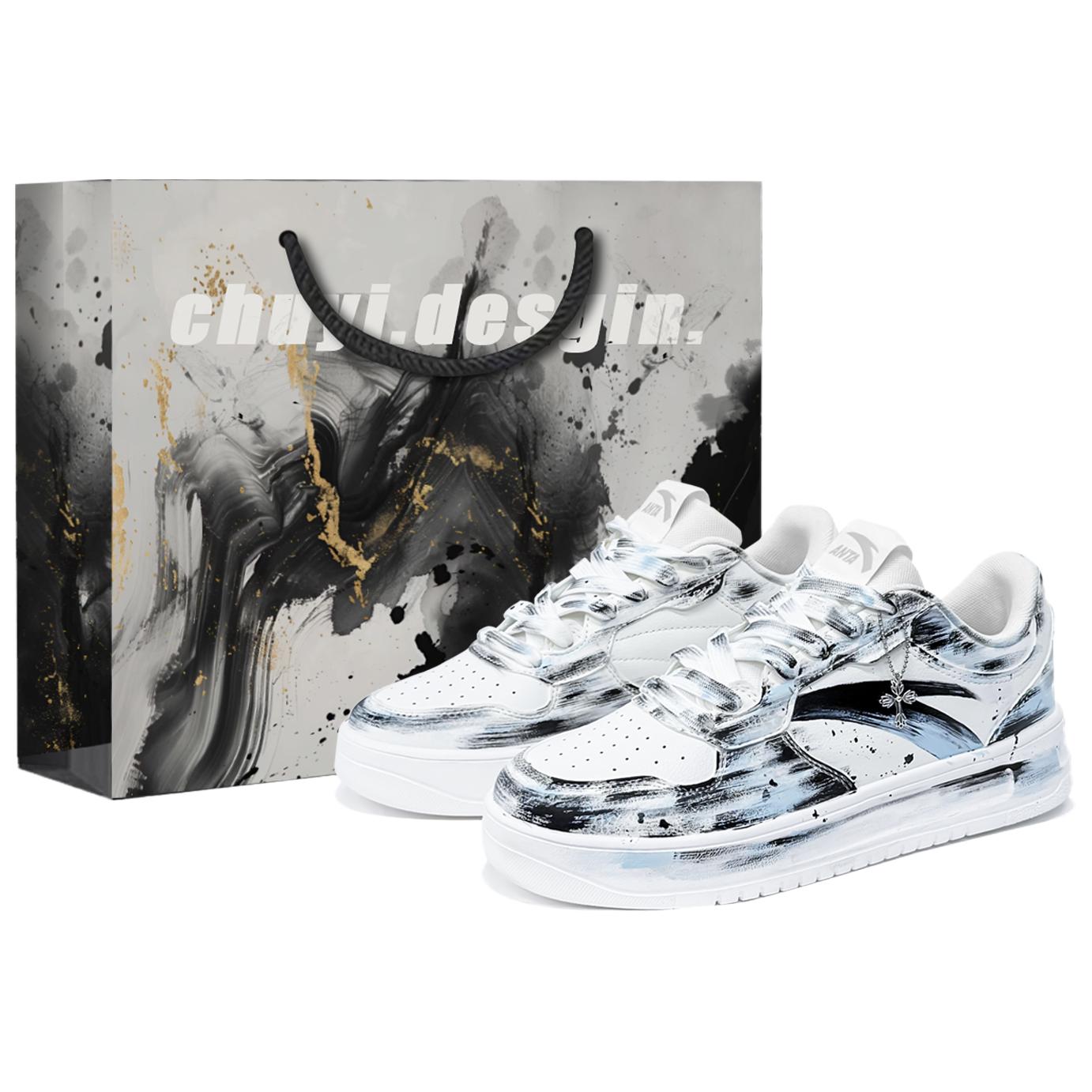 ANTA Нескользящие, износостойкие, дышащие низкие кроссовки для скейтбординга, мужские, сине-черные
ANTA Нескользящие, износостойкие, дышащие низкие кроссовки для скейтбординга, мужские, сине-черные