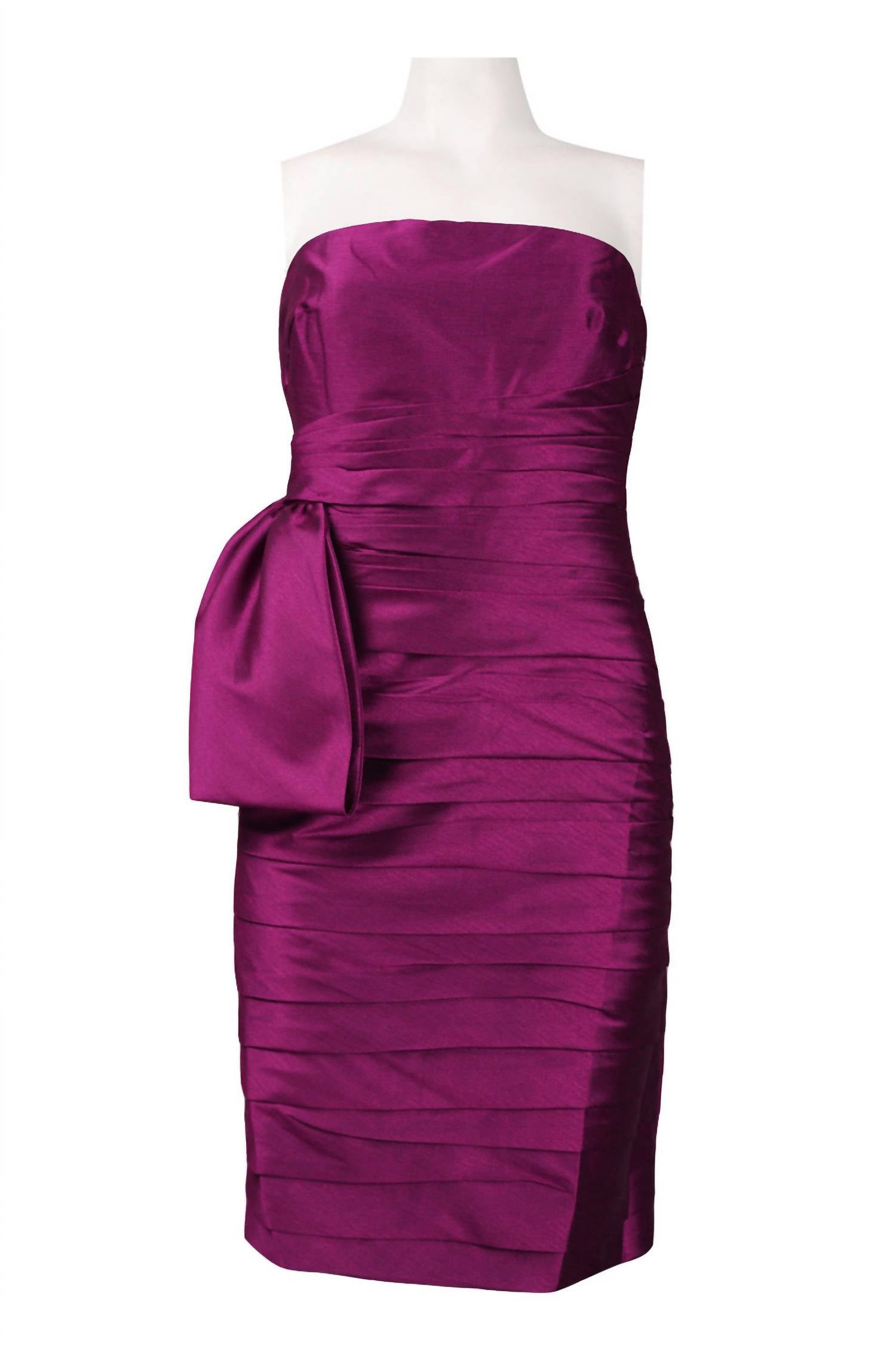 Женское плиссированное платье без бретелек с бантом сбоку в цвете аметист Monique Lhuillier, цвет amethyst
Женское плиссированное платье без бретелек с бантом сбоку в цвете аметист Monique Lhuillier, цвет amethyst