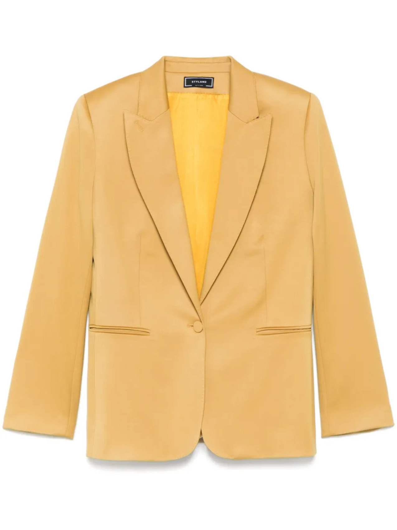 STYLAND однобортный пиджак, золотой
STYLAND однобортный пиджак, золотой