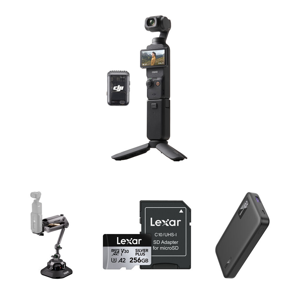 Экшн-камера DJI Osmo Pocket 3 Creator Combo and Blade Arm Kit
Экшн-камера DJI Osmo Pocket 3 Creator Combo and Blade Arm Kit