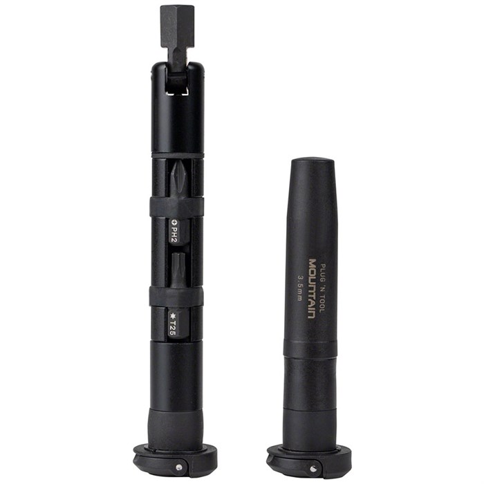 Многофункциональный горный инструмент Plug'N tool Topeak, Black
Многофункциональный горный инструмент Plug'N tool Topeak, Black