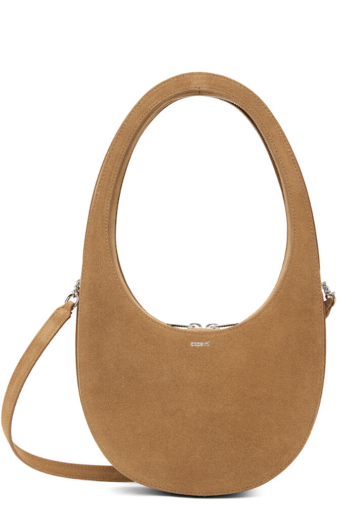 Сумка-переноска Swipe из замши коричневого цвета Coperni
Сумка-переноска Swipe из замши коричневого цвета Coperni