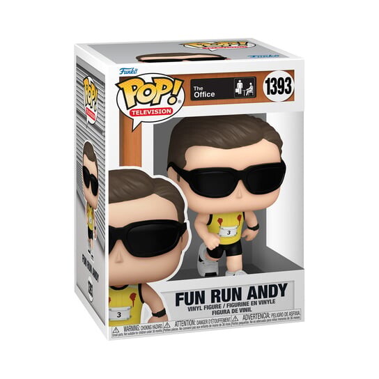 Funko POP! Телевидение, коллекционная фигурка, The Office, Fun Run Andy
Funko POP! Телевидение, коллекционная фигурка, The Office, Fun Run Andy