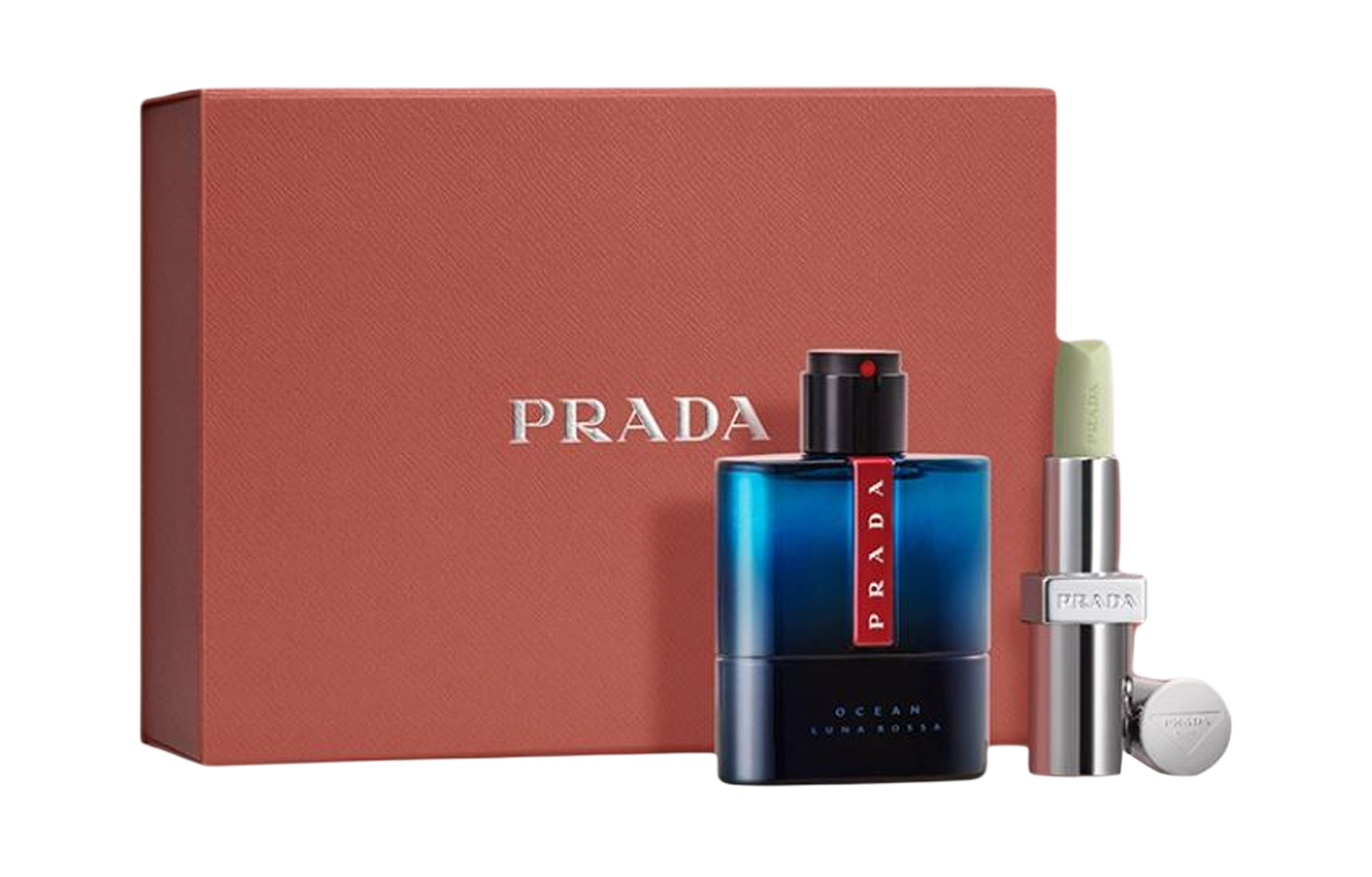 PRADA Red Moon Number New Year Limited Deep Sea Blue бальзам для губ набор ароматов парфюм EDT 3,8 г+50 мл
PRADA Red Moon Number New Year Limited Deep Sea Blue бальзам для губ набор ароматов парфюм EDT 3,8 г+50 мл