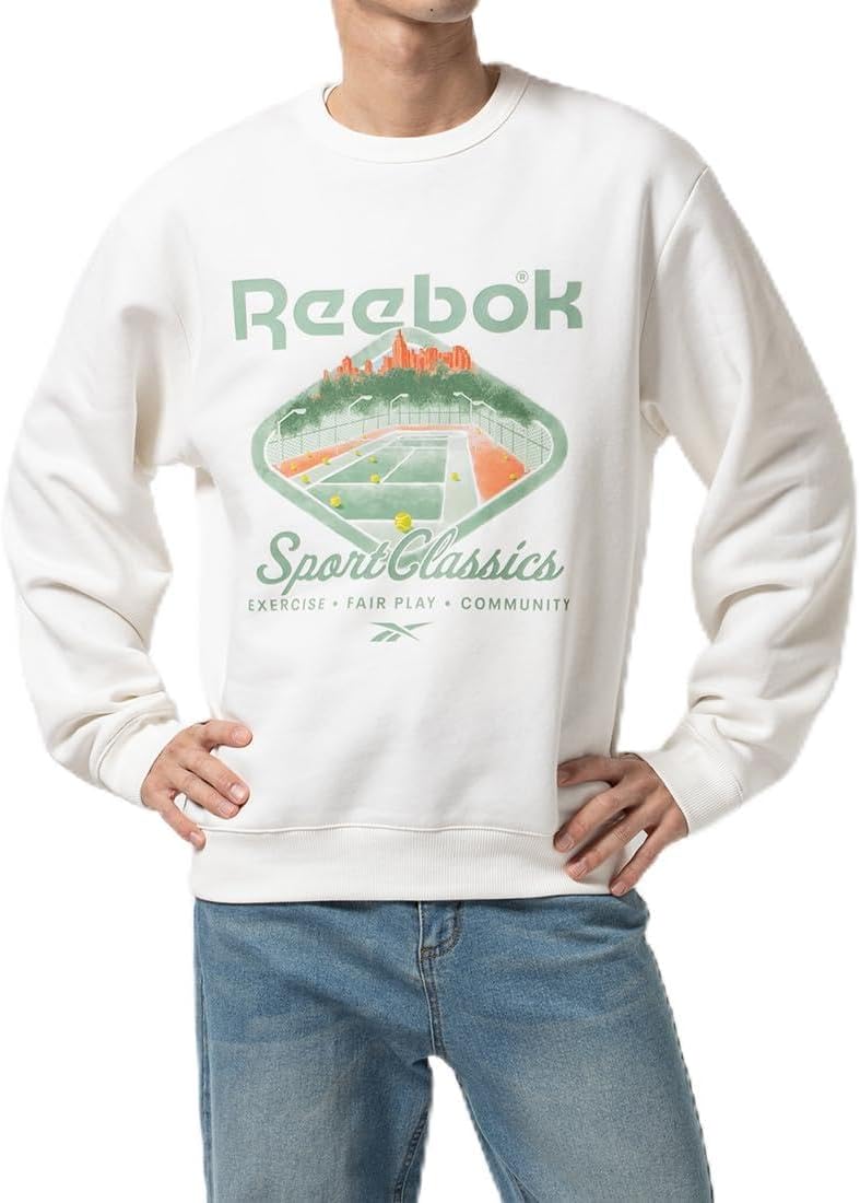 Толстовка Reebok CL Court Sport Crew
Толстовка Reebok CL Court Sport Crew