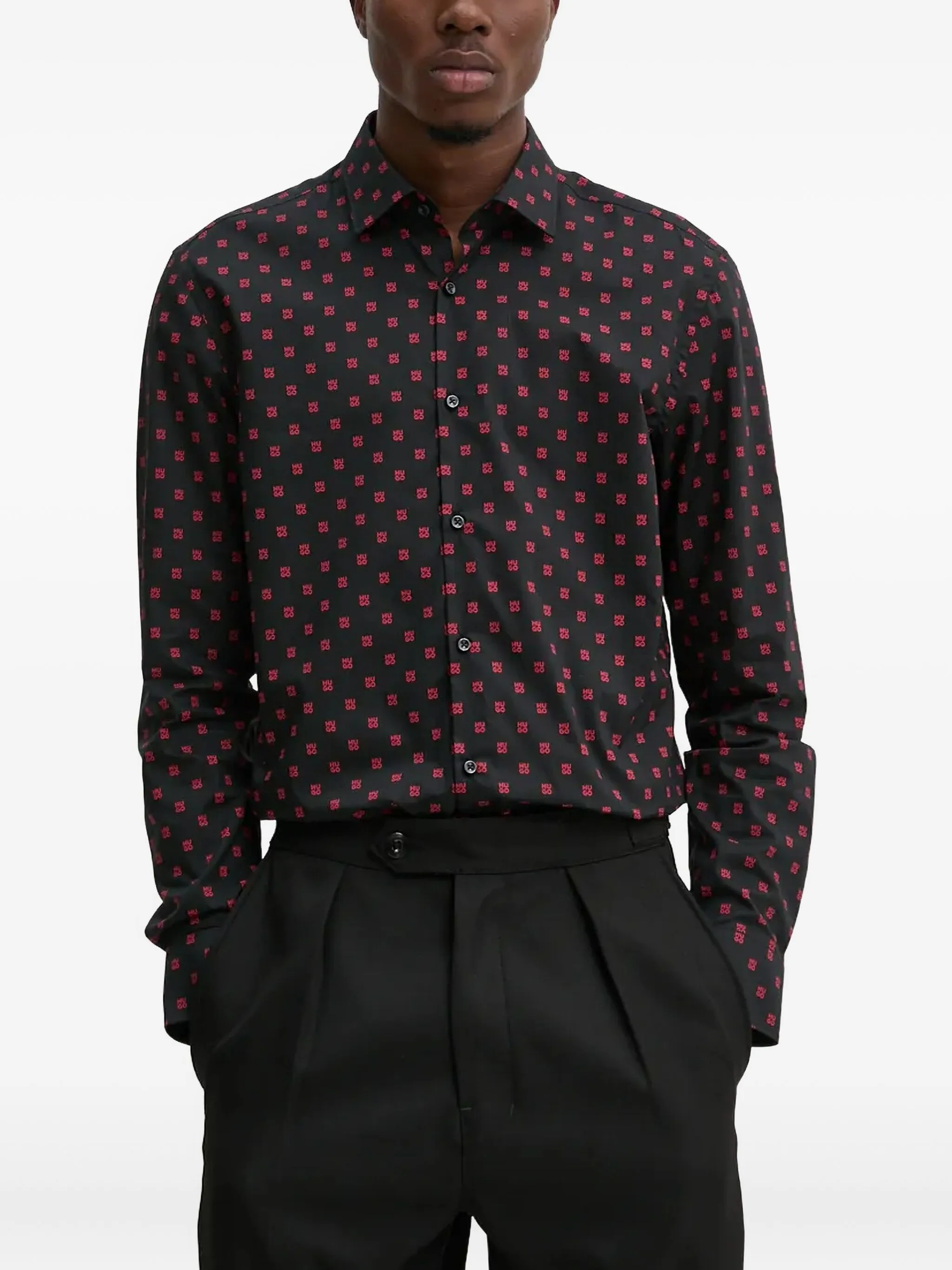 Рубашка с логотипом Hugo, синий
Рубашка с логотипом Hugo, синий