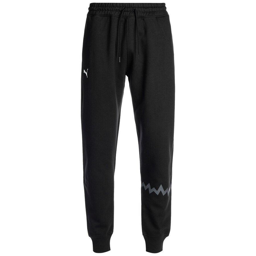 Зауженные спортивные брюки PUMA Hoops Team, черный 
Зауженные спортивные брюки PUMA Hoops Team, черный