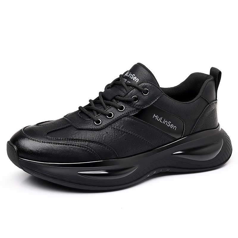 Мягкие, износостойкие, дышащие, легкие, низкие, повседневные туфли, мужские, черные Mulinsen, Black
Мягкие, износостойкие, дышащие, легкие, низкие, повседневные туфли, мужские, черные Mulinsen, Black