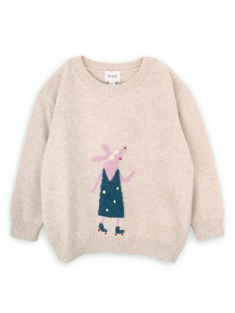 Джемпер Cool Roller Knot, нейтральный
Джемпер Cool Roller Knot, нейтральный