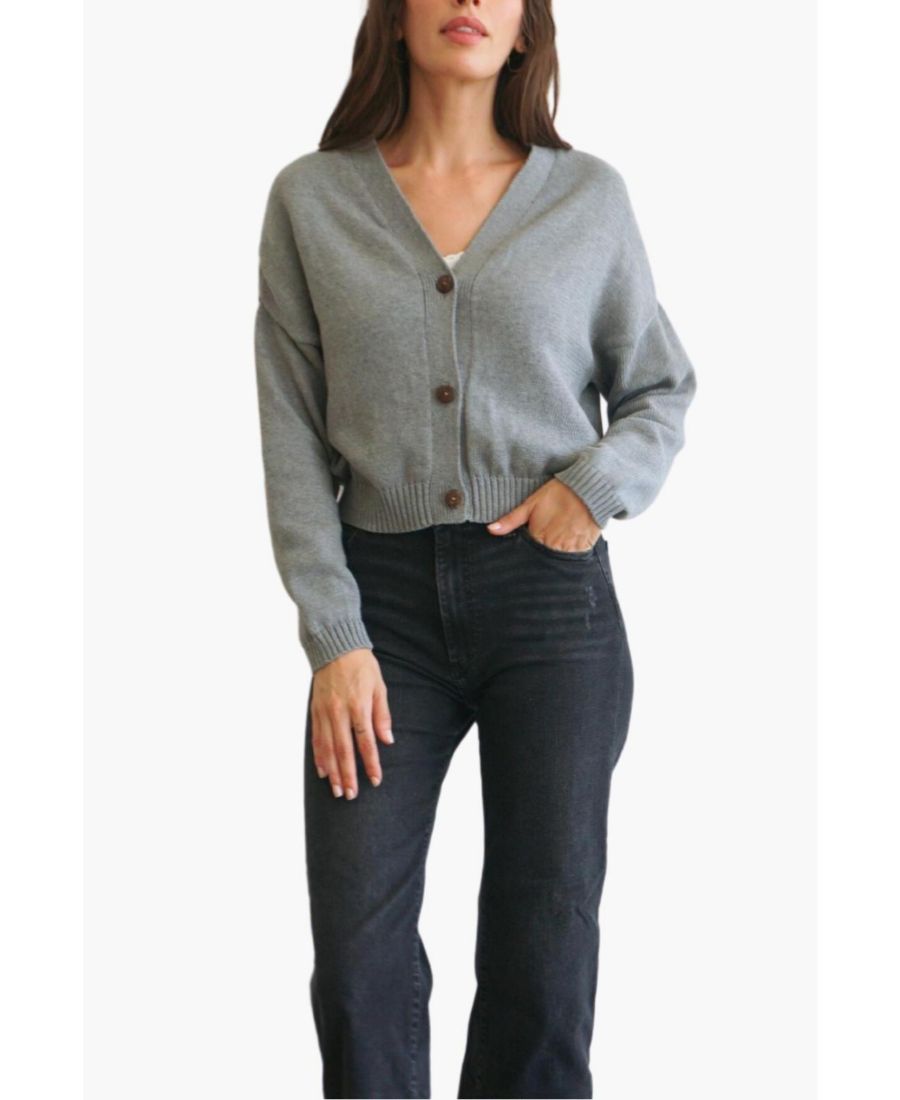Женский хлопковый укороченный кардиган Diana Paneros Clothing, Heather grey
Женский хлопковый укороченный кардиган Diana Paneros Clothing, Heather grey