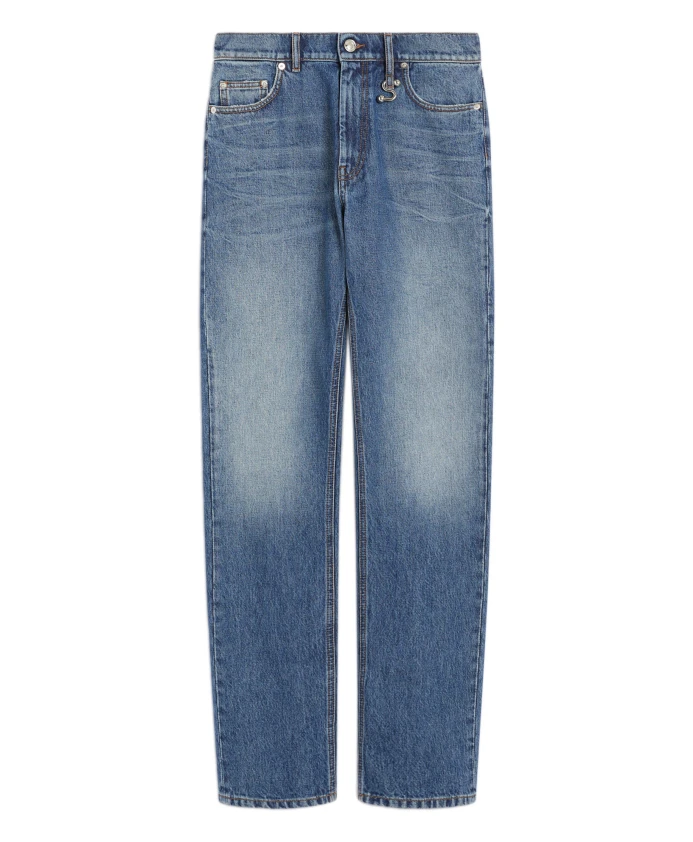 Синие джинсы прямого кроя Sportmax, синий
Синие джинсы прямого кроя Sportmax, синий