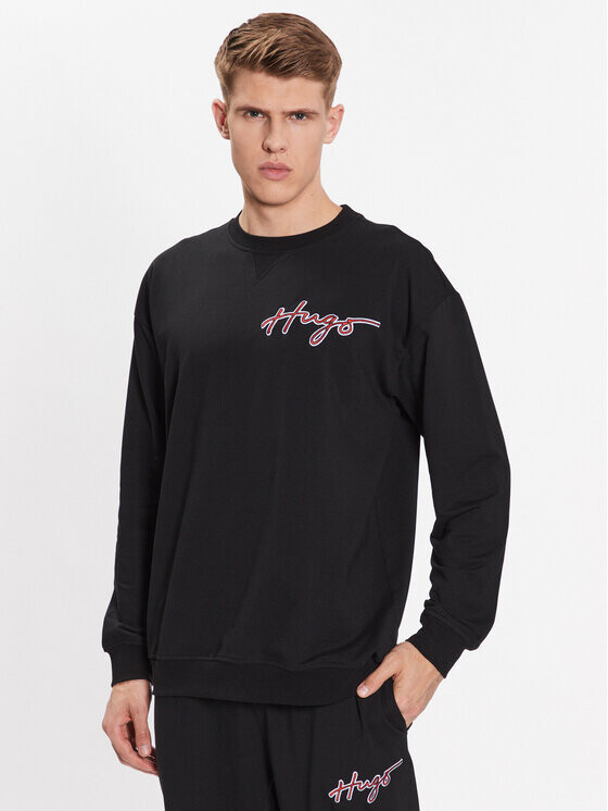 Толстовка свободного кроя Hugo, черный 
Толстовка свободного кроя Hugo, черный