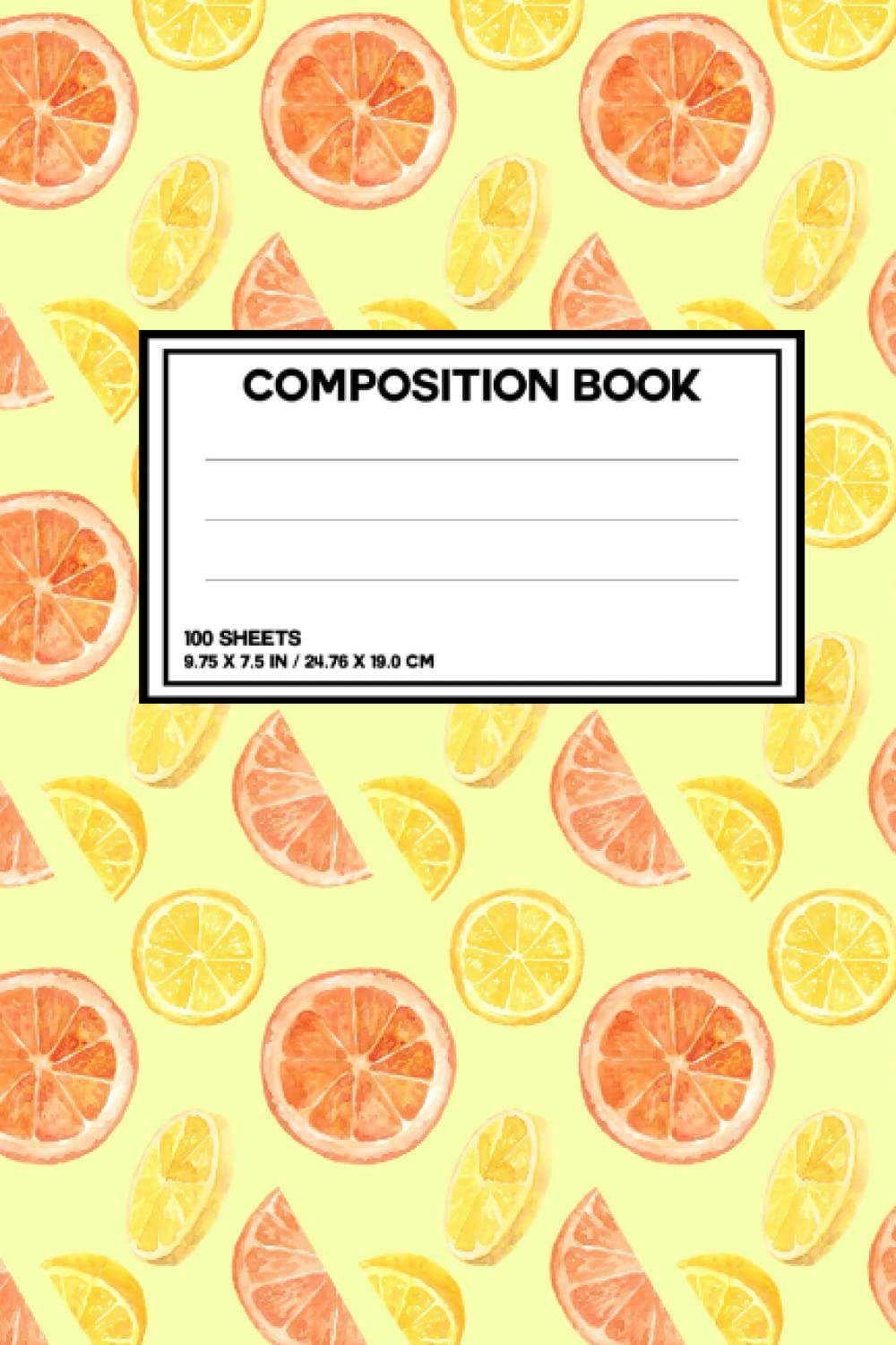 Summer Vibe Fruits Composition Notebook Journal Wide Ruled (Independently published)
Summer Vibe Fruits Composition Notebook Journal Wide Ruled (Independently published)