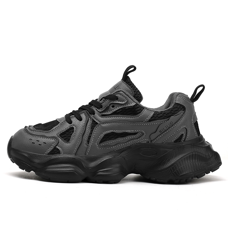 Magelly Абразивостойкие дышащие низкие массивные кроссовки мужские тёмно-серые, цвет Dark Gray
Magelly Абразивостойкие дышащие низкие массивные кроссовки мужские тёмно-серые, цвет Dark Gray