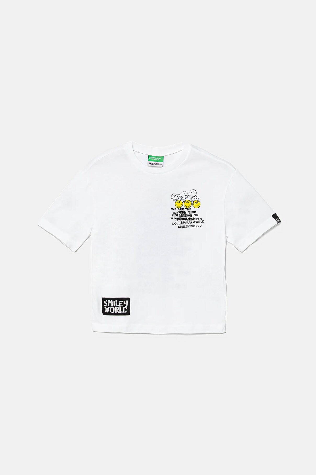 Футболка из хлопка для детей United Colors Of Benetton, белый
Футболка из хлопка для детей United Colors Of Benetton, белый