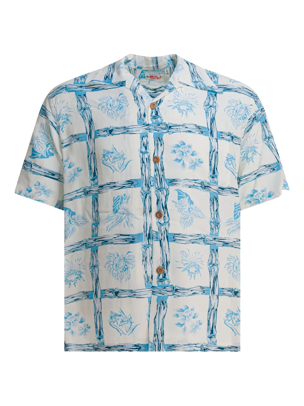 Рубашка с цветочным рисунком из бамбука Sun Surf, синий
Рубашка с цветочным рисунком из бамбука Sun Surf, синий