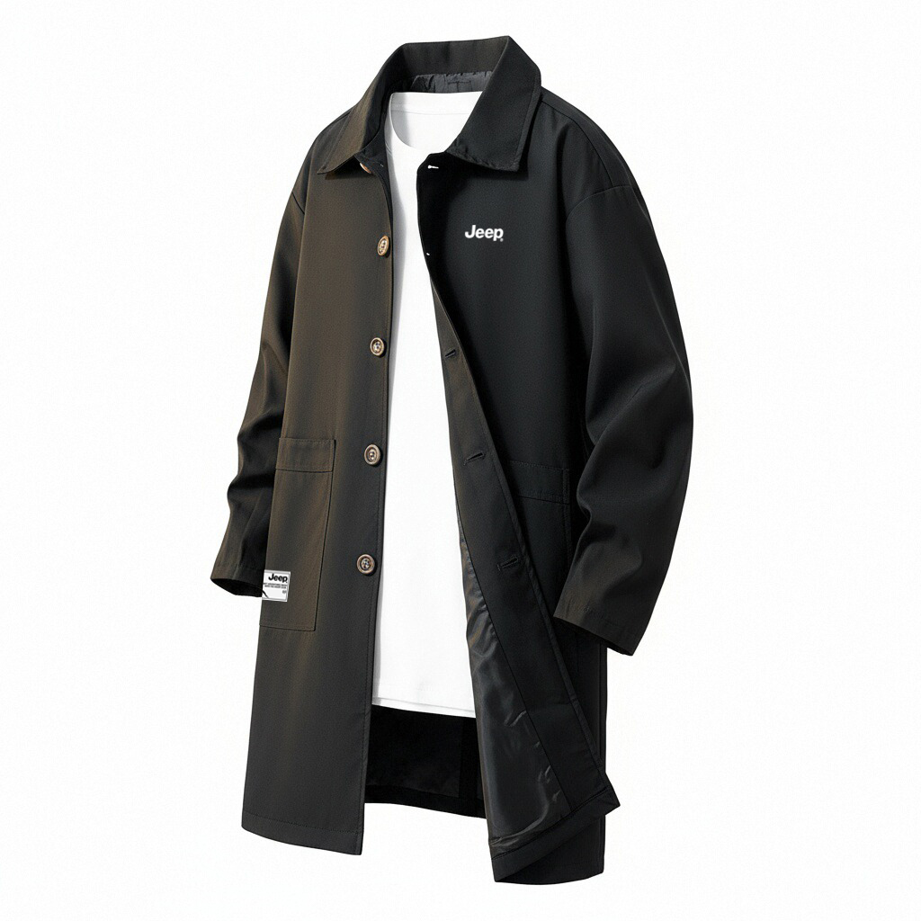 Повседневный тренчкот Unisex для активного отдыха Jeep, pure черный
Повседневный тренчкот Unisex для активного отдыха Jeep, pure черный