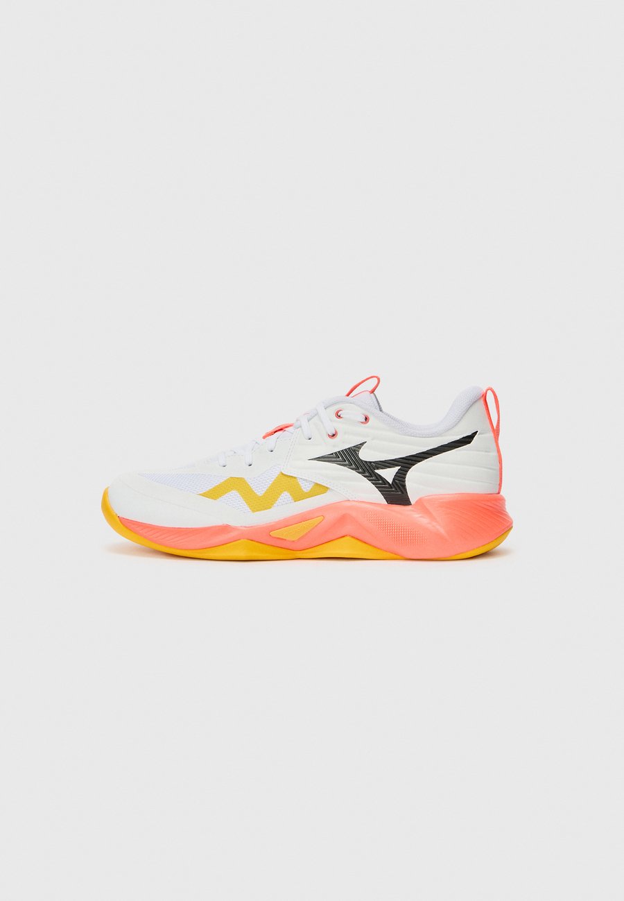 Кроссовки Mizuno WAVE MOMENTUM PRO, White/Fiery Coral/Citrus/White
Кроссовки Mizuno WAVE MOMENTUM PRO, White/Fiery Coral/Citrus/White