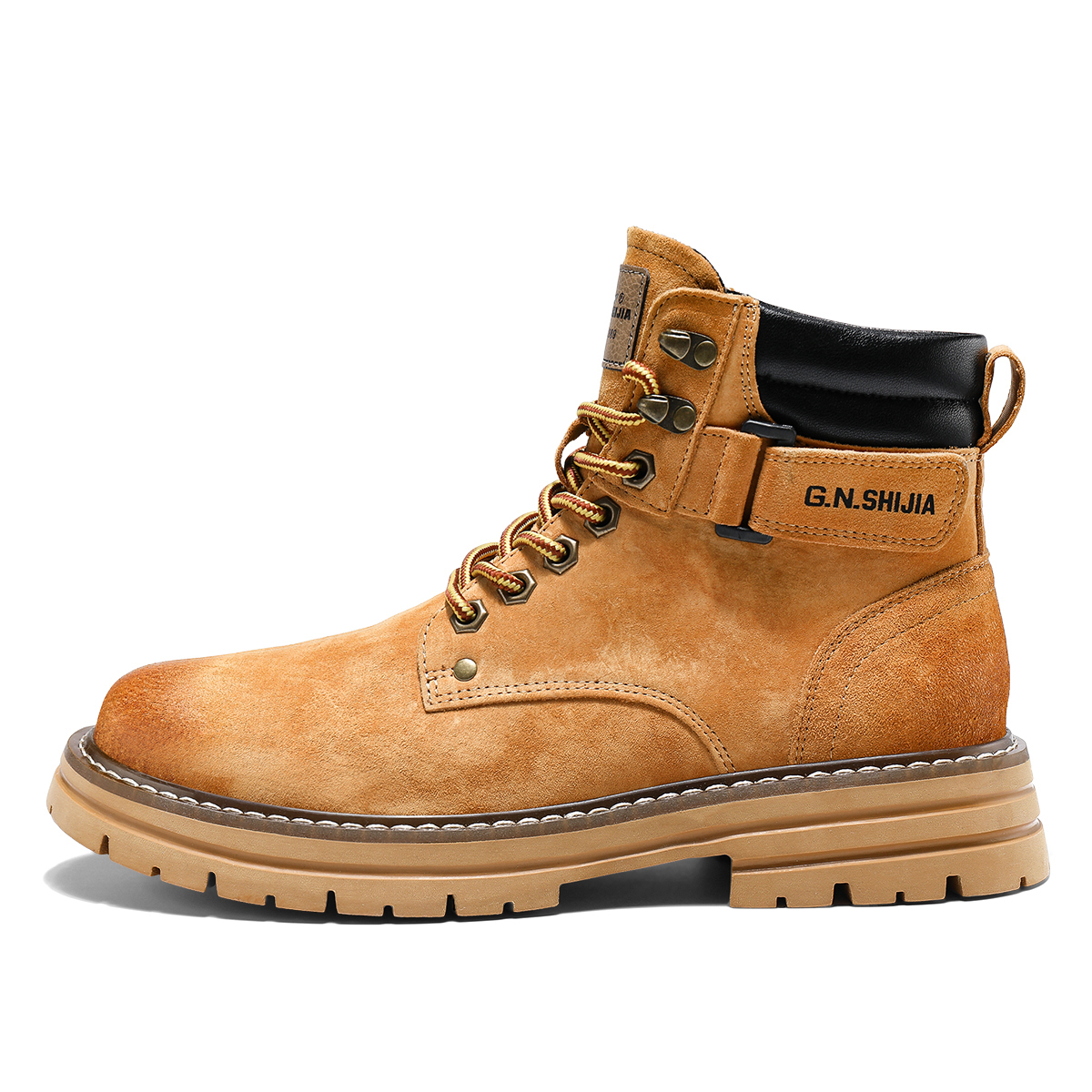 G.N.SHIJIA Кроссовки Crew Martin мужские 4 см желтые, цвет Yellow
G.N.SHIJIA Кроссовки Crew Martin мужские 4 см желтые, цвет Yellow