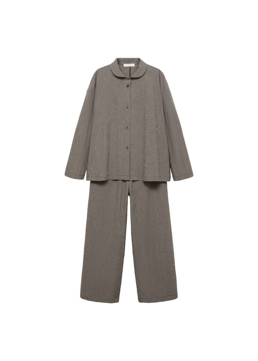 Пижама MANGO Lungo, Chocolate
Пижама MANGO Lungo, Chocolate