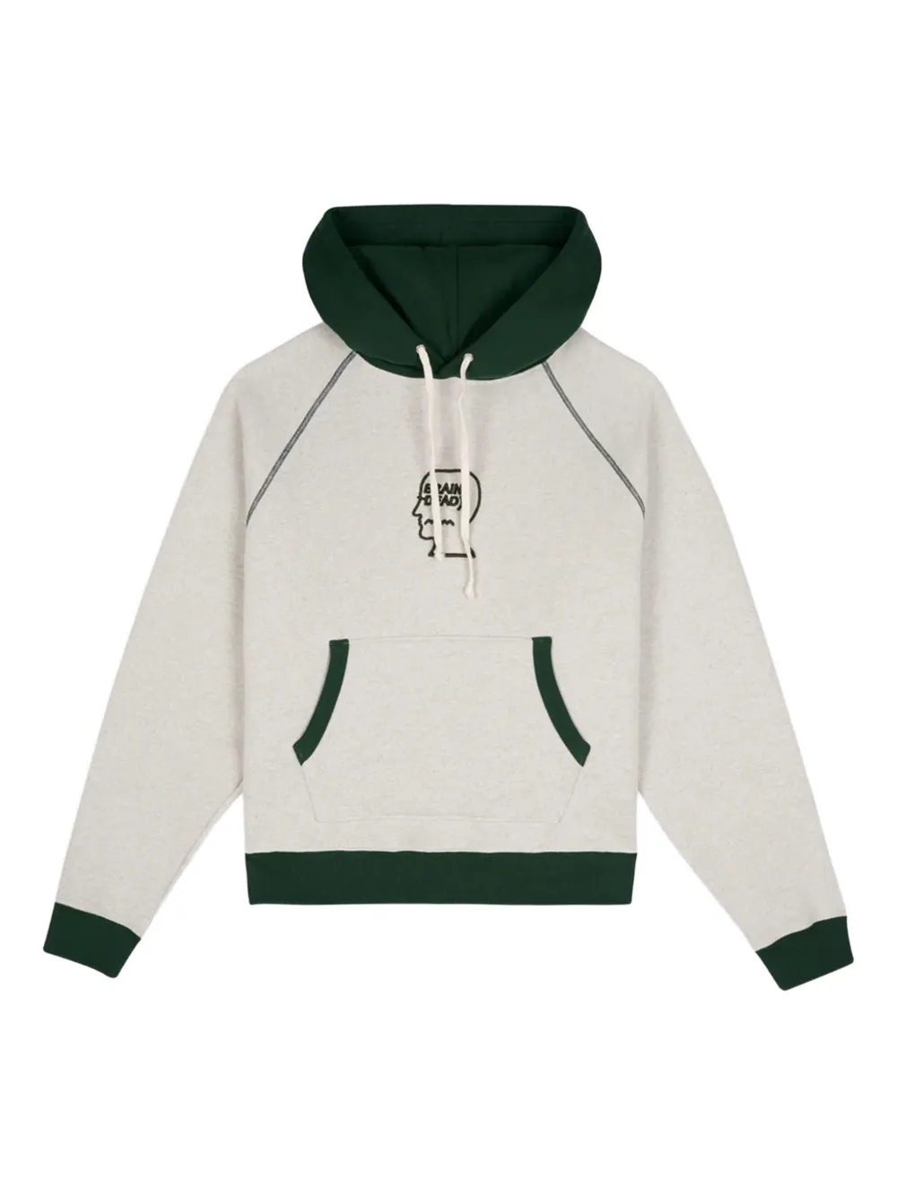 Худи с вышитым логотипом Brain Dead, нейтральный
Худи с вышитым логотипом Brain Dead, нейтральный