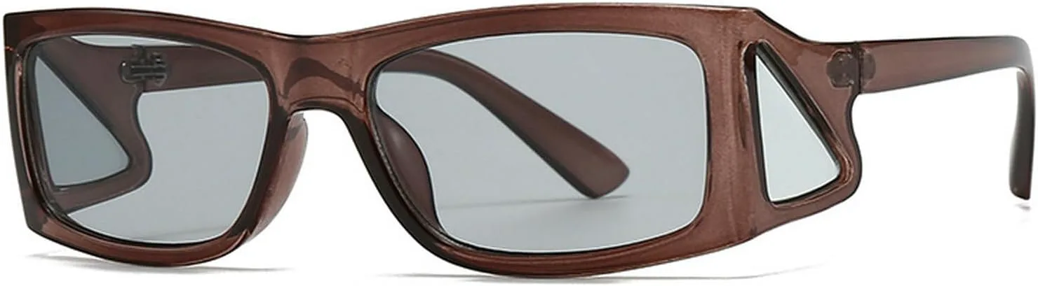 Солнцезащитные очки в стиле ретро, прямоугольные, узкие, модные, небольшие, в квадратной оправе, в стиле 90-х, с защитой от УФ-излучения mincl, Brown Gray
Солнцезащитные очки в стиле ретро, прямоугольные, узкие, модные, небольшие, в квадратной оправе, в стиле 90-х, с защитой от УФ-излучения mincl, Brown Gray