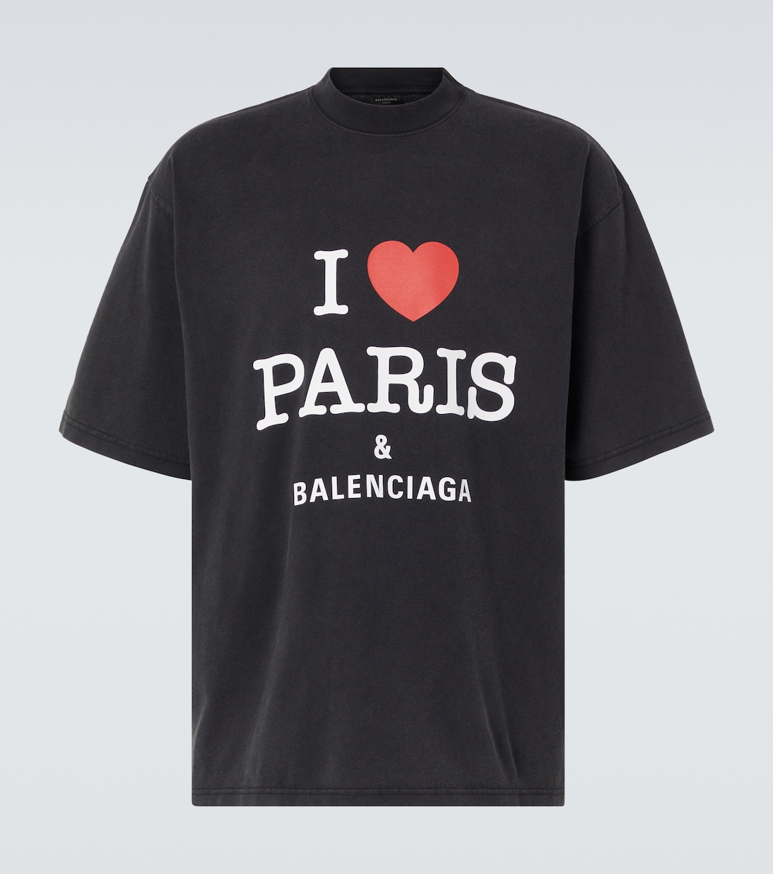 Футболка "I Love Paris" из хлопка Balenciaga, Faded Washed Black
Футболка "I Love Paris" из хлопка Balenciaga, Faded Washed Black