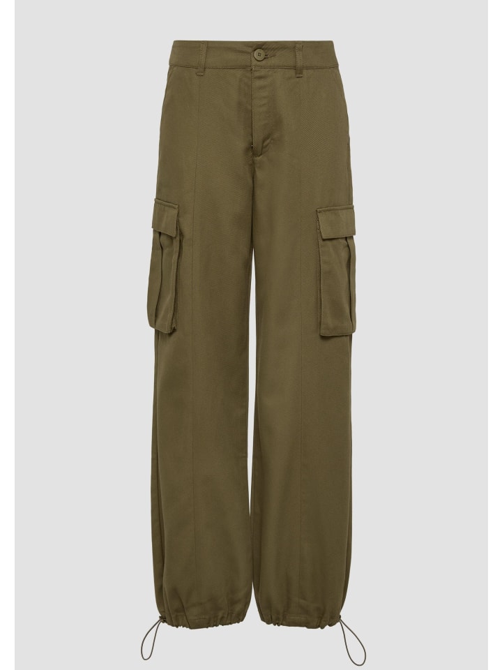 Брюки 7864_оливково-зеленого цвета QS
Брюки 7864_оливково-зеленого цвета QS