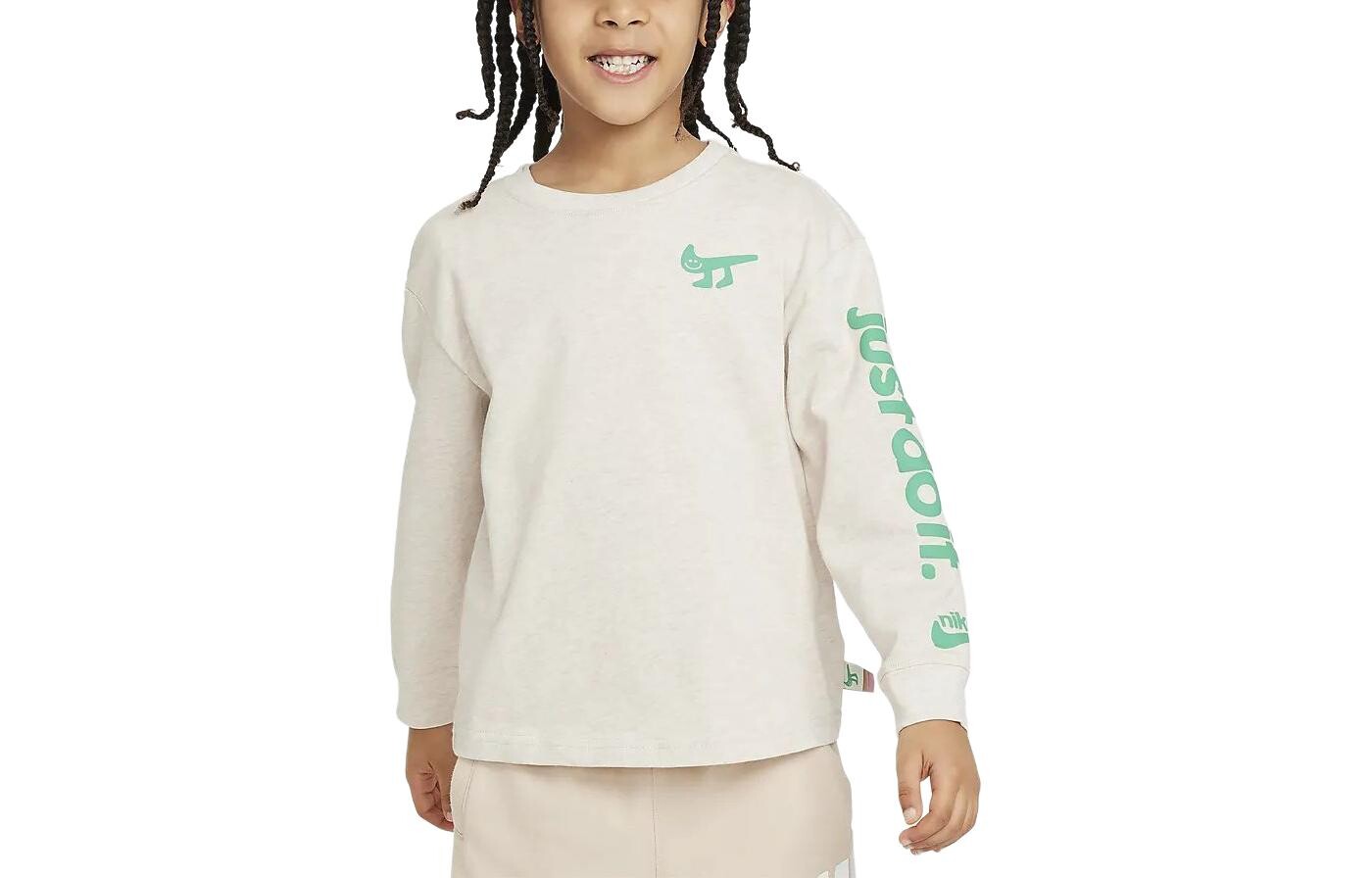 Детская футболка Nike, слоновая кость
Детская футболка Nike, слоновая кость