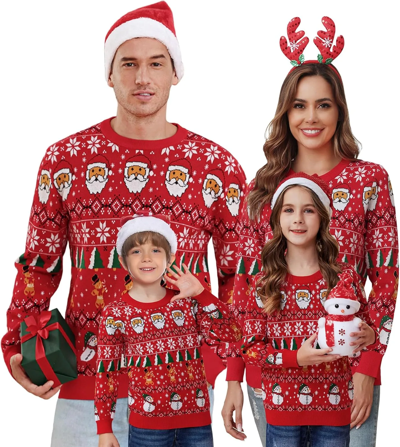 Свитер Aiboria с оленями и снежинками
Свитер Aiboria с оленями и снежинками