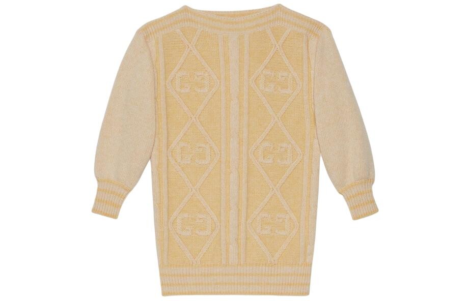 Детское платье Gucci, светло-желтый
Детское платье Gucci, светло-желтый