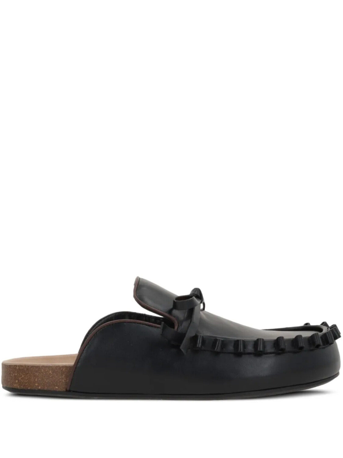 Тапочки из кожи JW Anderson, черный
Тапочки из кожи JW Anderson, черный