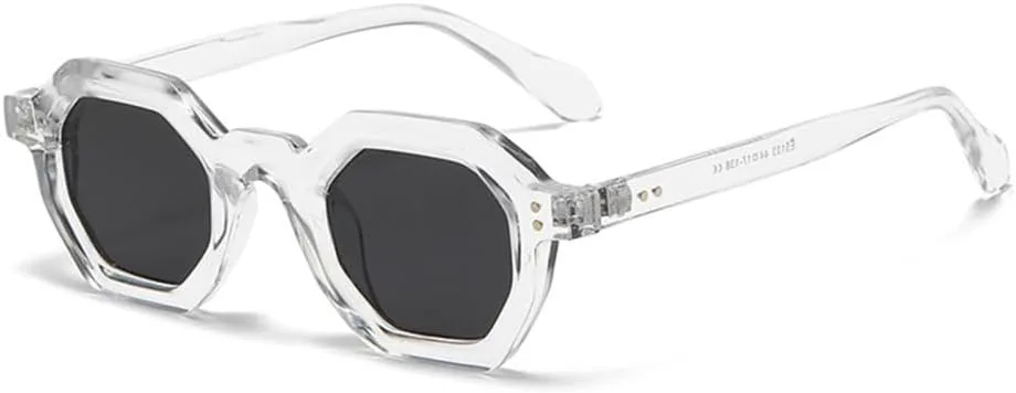 Женские солнцезащитные очки Small Polygon в стиле ретро с заклепками, мужские солнцезащитные очки UV400 для занятий спортом на открытом воздухе HDUBFY, 9
Женские солнцезащитные очки Small Polygon в стиле ретро с заклепками, мужские солнцезащитные очки UV400 для занятий спортом на открытом воздухе HDUBFY, 9