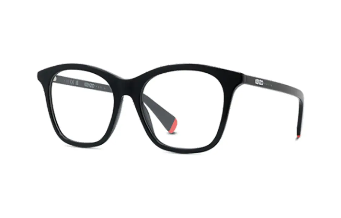 Ацетатные целлулоидные очки нестандартной формы унисекс черные KENZO
Ацетатные целлулоидные очки нестандартной формы унисекс черные KENZO