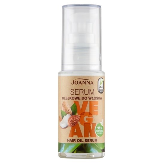 Масло-сыворотка для волос 30мл Joanna Vegan Hair Oil Serum
Масло-сыворотка для волос 30мл Joanna Vegan Hair Oil Serum