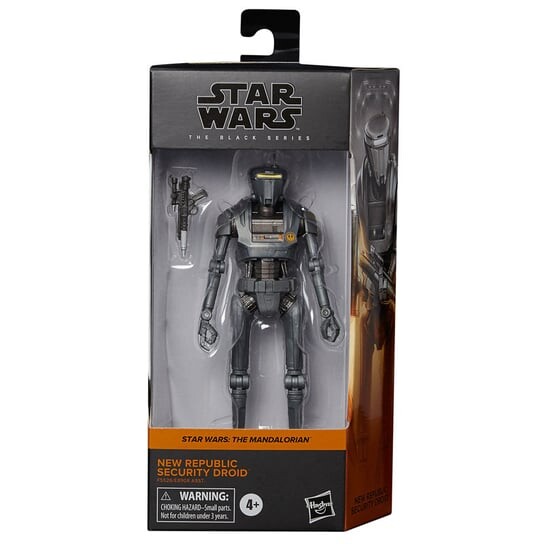 Hasbro, Star Wars Black Series, коллекционная фигурка, дроид-охранник Новой Республики, 15 см
Hasbro, Star Wars Black Series, коллекционная фигурка, дроид-охранник Новой Республики, 15 см