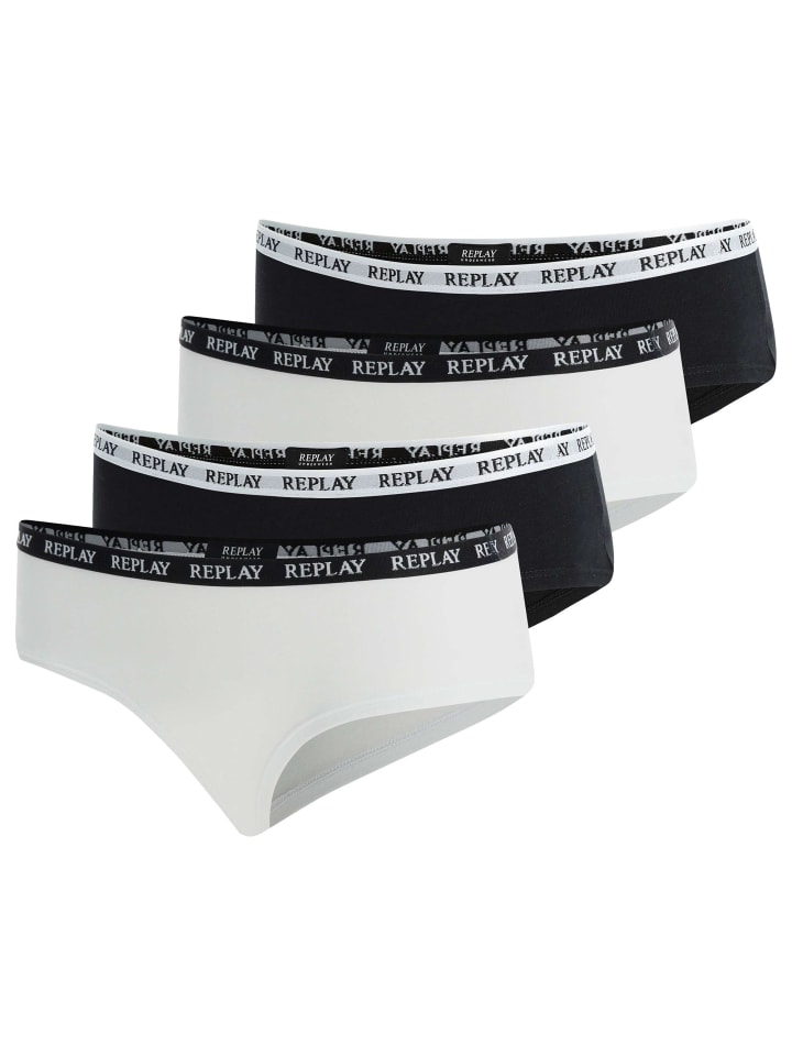 Трусы Replay, черный/белый
Трусы Replay, черный/белый